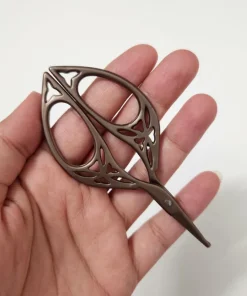 قیچی گلدوزی درکوراتیو طرح برگ 12 قیچی گلدوزی درکوراتیو طرح برگ 11