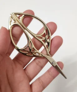 قیچی گلدوزی درکوراتیو طرح برگ 10 قیچی گلدوزی درکوراتیو طرح برگ 9