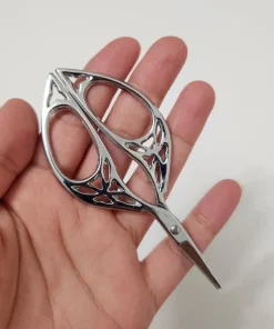 قیچی گلدوزی درکوراتیو طرح برگ 14 قیچی گلدوزی درکوراتیو طرح برگ 13