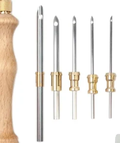 نیدل پانچ پنج سوزنه با دسته چوبی 13