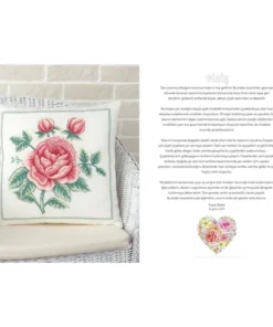 کتاب شماره دوزی Kanaviçe Çiçeklerin Güzelliği 23