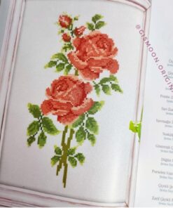 کتاب شماره دوزی Kanaviçe Romantik Çiçekler 7
