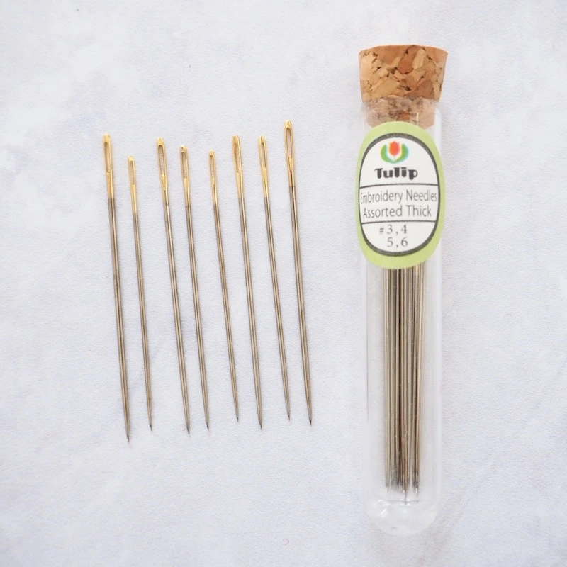 سوزن گلدوزی ضخیم تولیپ ژاپن بسته 8 عددی 4 سوزن گلدوزی ضخیم تولیپ ژاپن بسته 8 عددی 3