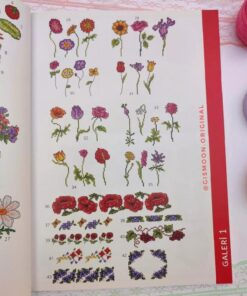 کتاب شماره دوزی Bahçe ve Çiçekler 13