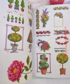 کتاب شماره دوزی Bahçe ve Çiçekler 9