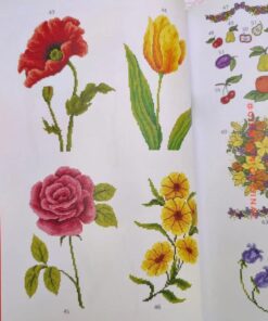 کتاب شماره دوزی Bahçe ve Çiçekler 11