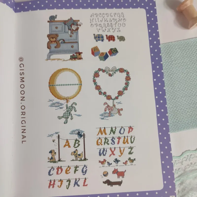 کتاب شماره دوزی | Kolay Kanaviçe Serisi 2 Bebek