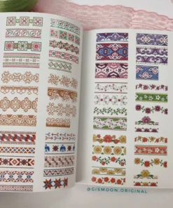 کتاب شماره دوزی Kanaviçe Motif Bordürler 17