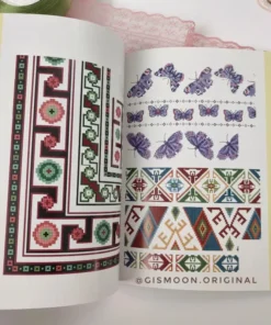 کتاب شماره دوزی Kanaviçe Motif Bordürler 19