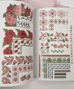 کتاب شماره دوزی Kanaviçe Motif Bordürler 21