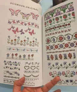 کتاب شماره دوزی Kanaviçe Motif Bordürler 25