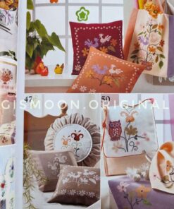 کتاب شماره دوزی Kanaviçe Çiçek Motifleri 8