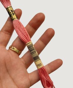 نخ دمسه فرانسه کد 760 3 نخ گلدوزی دمسه-کد 760