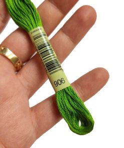 نخ گلدوزی دمسه کد 906 3 نخ گلدوزی دمسه-کد 906