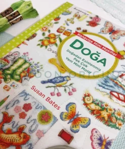 کتاب شماره دوزی Kanaviçe Mini Motifler Doğa 14