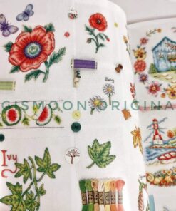 کتاب شماره دوزی Kanaviçe Mini Motifler Doğa 18