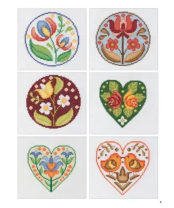 کتاب شماره دوزی Kanaviçe Folk Art Çiçekler 25
