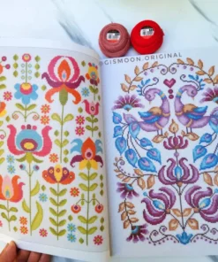 کتاب شماره دوزی Kanaviçe Folk Art Çiçekler 21