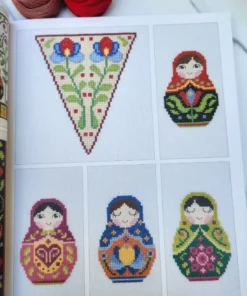 کتاب شماره دوزی Kanaviçe Folk Art Çiçekler 37