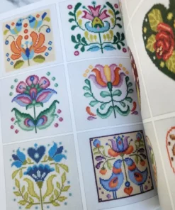 کتاب شماره دوزی Kanaviçe Folk Art Çiçekler 27