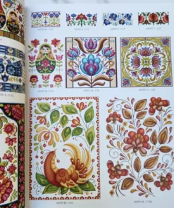 کتاب شماره دوزی Kanaviçe Folk Art Çiçekler 33