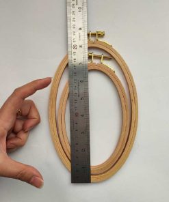 کارگاه گلدوزی بیضی چوبی پنگوئن