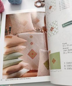 کتاب شماره دوزی کوسن و رومیزی