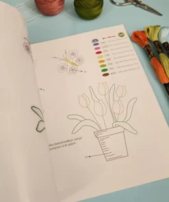 کتاب آموزش تصویری گلدوزی مقدماتی 22