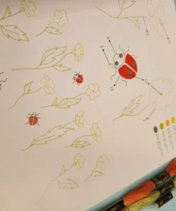 کتاب آموزش تصویری گلدوزی مقدماتی 28