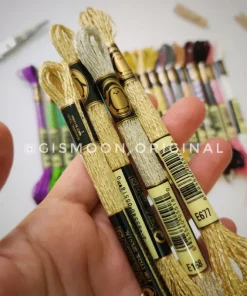 پک 24 عددی نخ متالیک پنگوئن