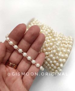 مروارید لپه ای شیری