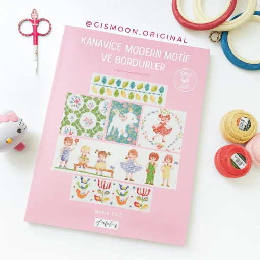کتاب پترن شماره دوزی Modern Motifs & Borders 1