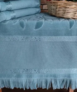 حوله شماره دوزی تُرک برند sara رنگ آبی