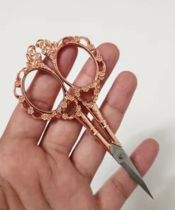 قیچی گلدوزی طرح شکوفه 12